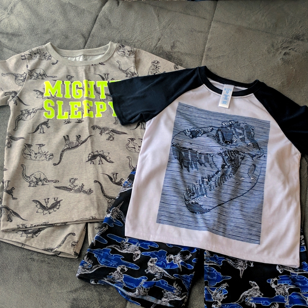 Carter's boys pajamas size 7 & 8